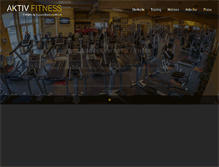 Tablet Screenshot of aktiv-fitness.at